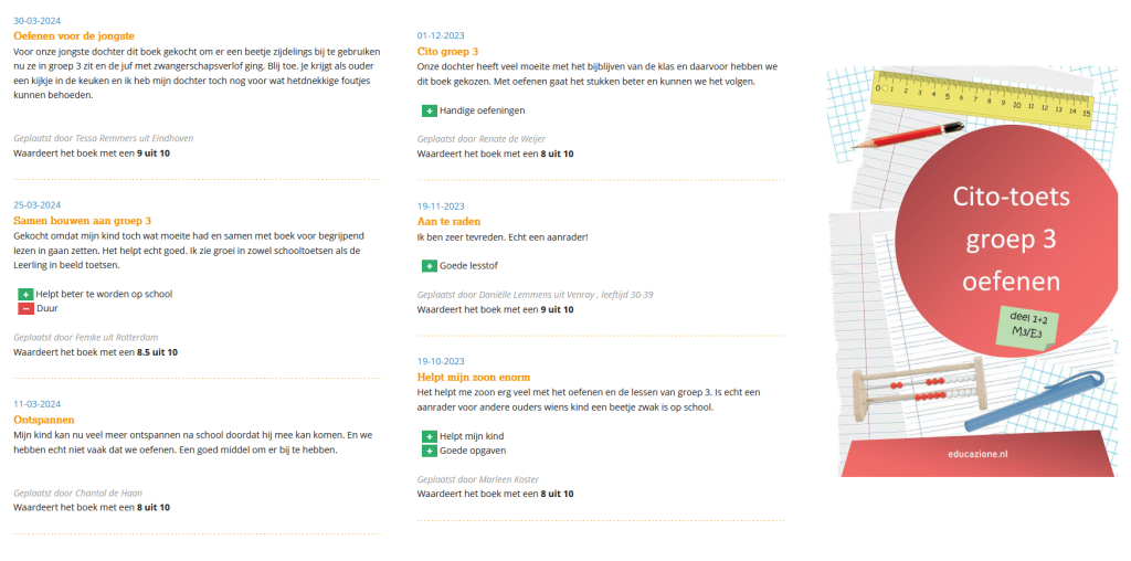 Reviews cito groep 3