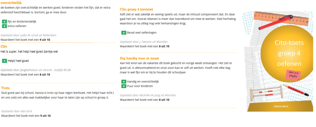 Reviews cito groep 4